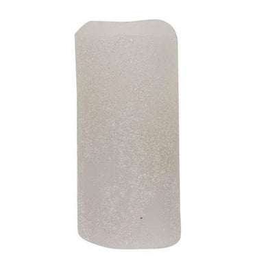 White Frosty Timer Votive, 2